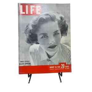 LIFE Magazine August 30 1948 Colleen Townsend Cover Babe Ruth Funeral Vintage